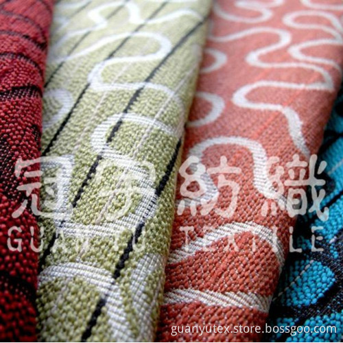 Chenille Jacquard Fabric for Sofa (G4312)